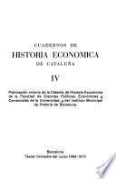 Cuadernos de historia económica de Cataluña