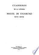 Cuadernos de la Cátedra Miguel de Unamuno