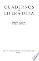 Cuadernos de literatura
