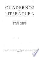 Cuadernos de literatura