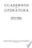 Cuadernos de literatura