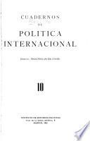 Cuadernos de política internacional