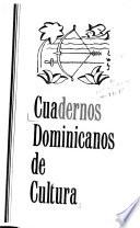Cuadernos dominicanos de cultura