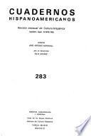 Cuadernos hispanoamericanos