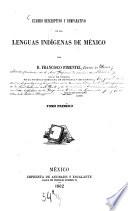 Cuadro descriptivo y comparativo de las lenguas indígenas de México