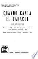 Cuando canta el caracol