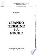 Cuando termine la noche