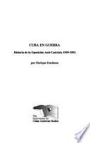 Cuba en guerra