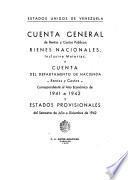 Cuenta general de rentas y gastos públicos