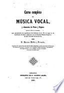 Curso completo de Musica vocal y Elementos de Piano y Organo