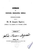 Curso de disciplina eclesiástica general y particular de España