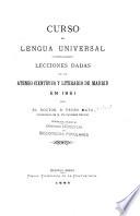Curso de lengua universal