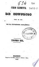 Curso elemental de estudios para el uso de la juventud española