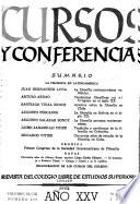 Cursos y conferencias
