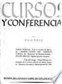Cursos y conferencias
