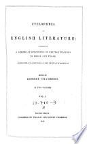 Cyclopaedia of English Literature ... Ed. by Robert Chambers