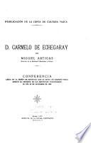 D. Carmelo de Echegaray
