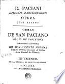D. Paciani ... Opera quae extant