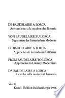 De Baudelaire a Lorca