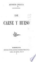 De carne y hueso