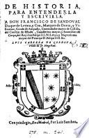 De historia para entenderla y escrivirla