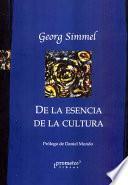 De la esencia de la cultura