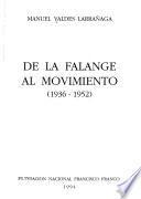 De la Falange al Movimiento