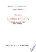 De la sierra bravía