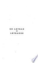 De letras y letrados