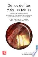 De los delitos y de las penas
