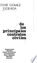 De los principales contratos civiles
