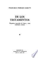 De los testamentos