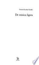 De música ligera