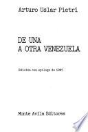 De una a otra Venezuela