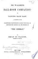 De Walden's Ball-room Companion