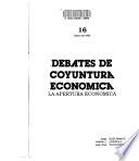 Debates de coyuntura económica