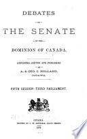 Debates of the Senate