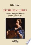 Decir de mujeres