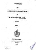 Decisoes do Governo da Republica dos Estados Unidos do Brazil