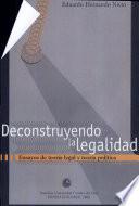 Deconstruyendo la legalidad