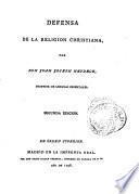 Defensa de la religión cristiana