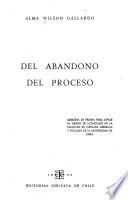Del abandono del proceso