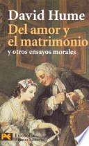 Del amor y el matrimonio y otros ensayos morales