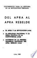 Del APRA al APRA Rebelde