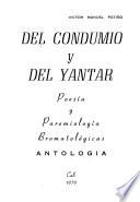 Del condumio y del yantar
