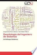 Deontología del Ingeniero de Sistemas