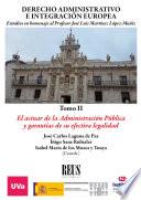 Derecho administrativo e integración europea