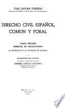 Derecho civil español, común y foral