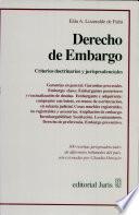 Derecho de embargo
