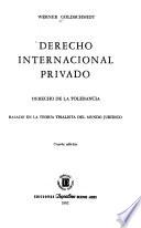 Derecho internacional privado